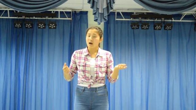 Уразмамбетова Индира - "Волк и кот" (И.А. Крылов) смотреть онлайн