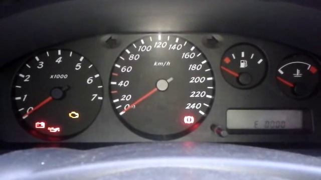 Nissan Almera N16 1.8 16V pełny test licznika/zegarów смотреть онлайн