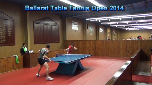 Ballarat Table Tennis Open 2014 - MS Simon Gerada vs Eric Huang смотреть онлайн