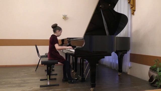 П. И. Чайковский "Шалунья", А. Йенсен "Лесная птичка" ор. 43 №3. Машенева Карина, 10 лет. смотреть онлайн
