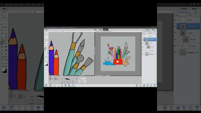 Photoshop Art Timelapse смотреть онлайн