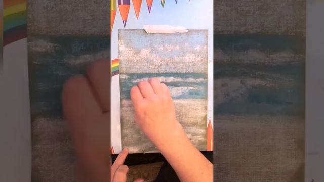 Как нарисовать море пастелью смотреть онлайн