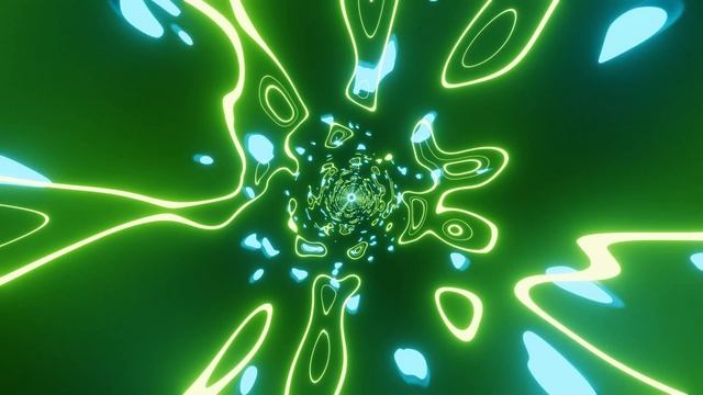 VJ LOOP NEON Green Teal Metallic Abstract Background Video Simple Lines Pattern 4k Screensaver смотреть онлайн