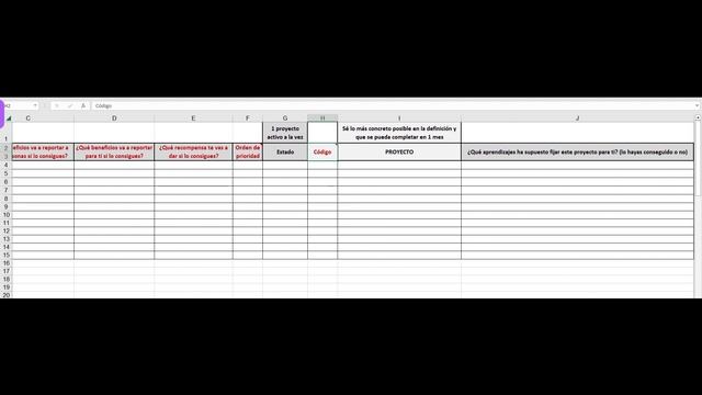 Plantilla EXCEL ?? para fijar tus ? OBJETIVOS y METAS en 2023 [Descargable en la descripción] смотреть онлайн