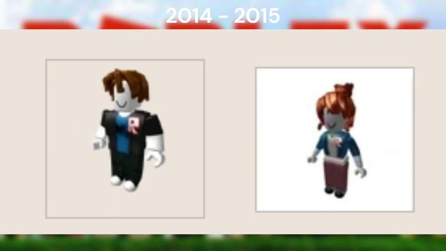 All Default Avatars in Roblox (2006-2023) смотреть онлайн