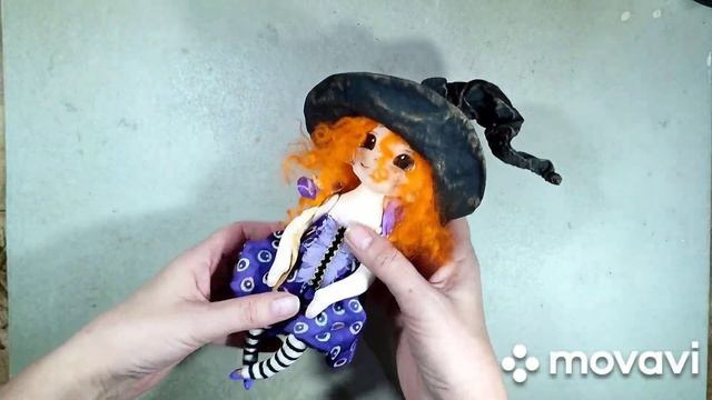 Презентация мастер-класса "Маленькая ведьмочка" смотреть онлайн
