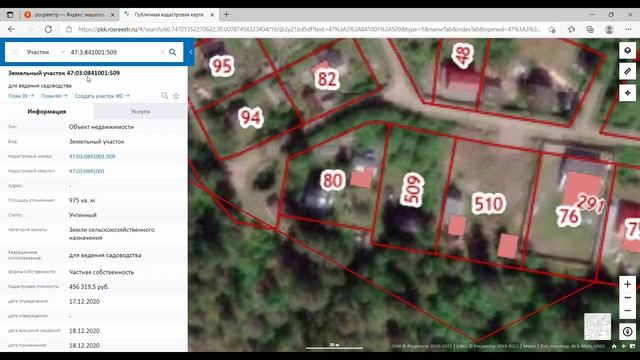 Определяем координаты участка по кадастровому номеру!