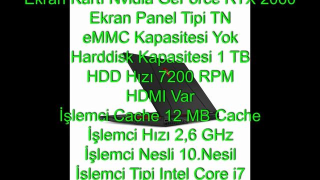 MSI GL65 Leopard 10SER 083TR Intel Core i7 10750H 16GB 1TB + 512GB SSD RTX2060 Windows 10 Home 15 6 смотреть онлайн