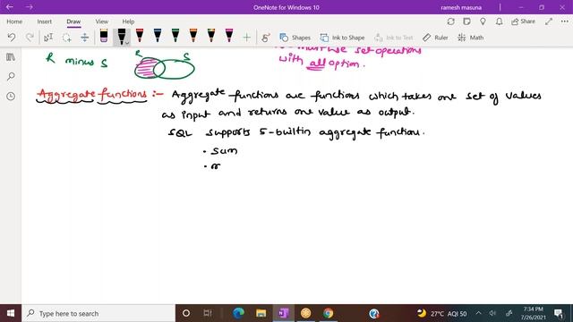 4. ORACLE: Aggregate functions and Joins... смотреть онлайн