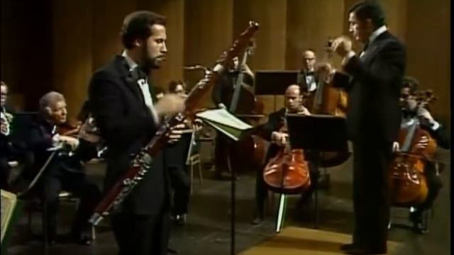 Mozart Fagot Concerto K191 Breidenthal Mehta Los Angeles Philharmonic 1977 Movie Live 1 смотреть онлайн
