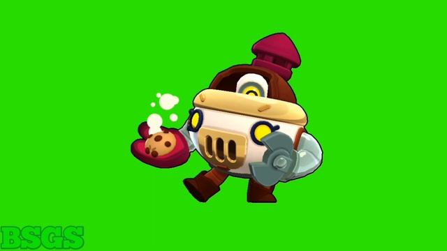 Brawl Stars Pearl Green Screen смотреть онлайн