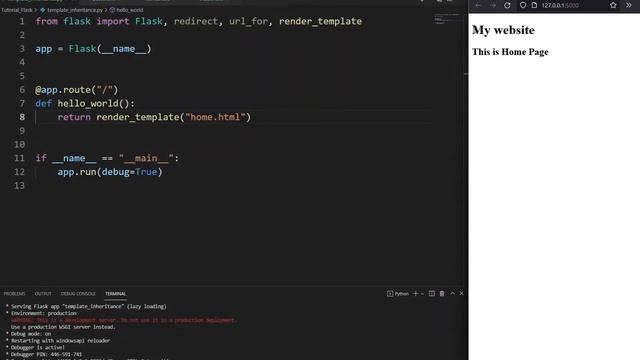 LẬP TRÌNH WEB FLASK-PYTHON #4: KẾ THỪA TEMPLATE, SỬ DỤNG BOOTSTRAP смотреть онлайн