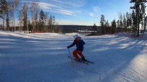 Карвинг: вертикальная работа. Обучение горные лыжи