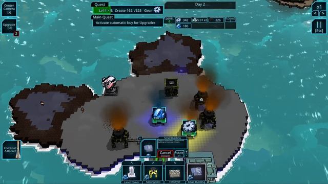 Spaceflight Factory Prologue - voxel automatic factory and mining game смотреть онлайн