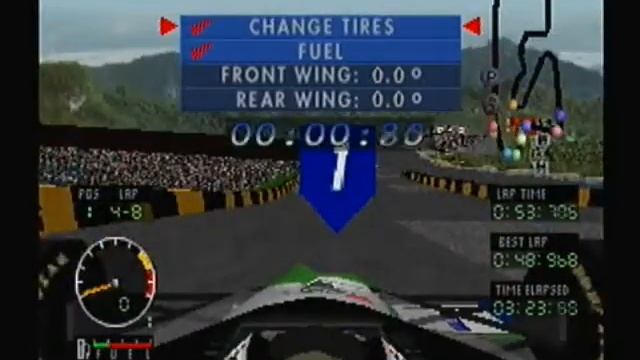 Andretti Racing [PSX] - Kings beach (8 LAPS) - Yamazen Team (Ilmor-Mercedes Benz) смотреть онлайн