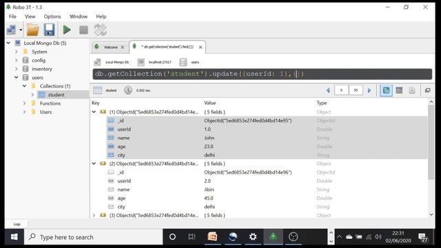 Mongo DB In Hindi Part - 5 | CRUD Operation-2 смотреть онлайн