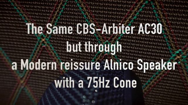 CBS-Arbiter AC30 Speaker Demo HD 1080p смотреть онлайн