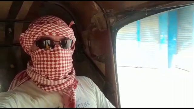 Пыльная буря. Едем на Рикша Авто.