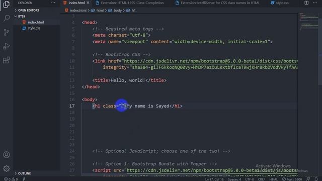 Bootstrap 5 A-Z Bangla Tutorial (Part-04) смотреть онлайн