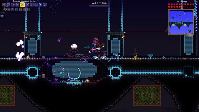 Terraria [Secrets Of The Shadows] Let's Play Episode 13: Absolutely Destroying The Wall Of Flesh! смотреть онлайн