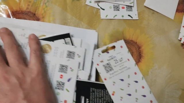 Распаковка Семена овощей на 2024 год  Горох Морковь Лук Свекла Перец Капуста Огурцы Сельская жизнь