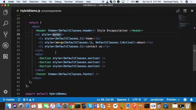 ReactKHI M1 - Style Encapsulation in React - Hammad Tariq - Urlish смотреть онлайн