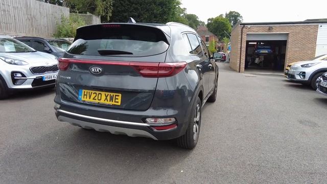 2020 Kia Sportage 1.6 GDi Platinum Edition in Dark Penta Metal смотреть онлайн