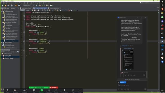 Camino FullStack #17: Implementando Roles y Seguridad con Spring Security en Spring Boot. смотреть онлайн
