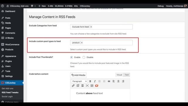 RSS Feed Tweaks WordPress Plugin Overview смотреть онлайн