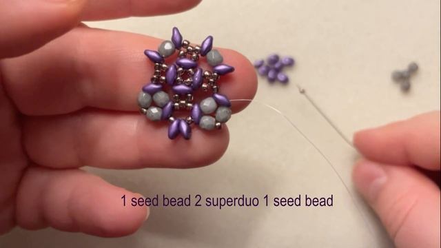 Superduo earrings tutorial. DIY earrings. Beaded earrings tutorial for bead begginers. DIY jewelry. смотреть онлайн
