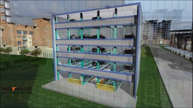 ATP : Mechanical Fully Automated Smart Tower Car Parking Systems with Maximum 35 Floors смотреть онлайн