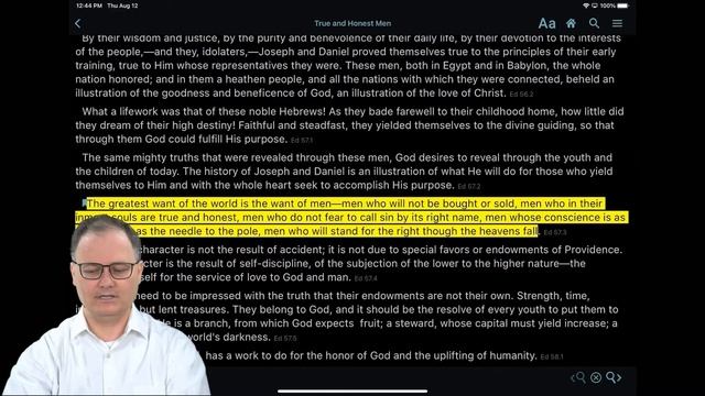 EGW Writings 2 - Search Bar and Search - iPad смотреть онлайн