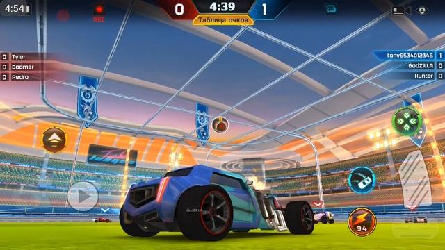 Играем в Turbo League забил 1 гол смотреть онлайн