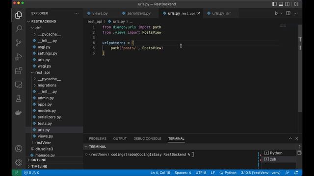 Django REST Framework Complete Course For Beginners - Zero to Hero Tutorial смотреть онлайн
