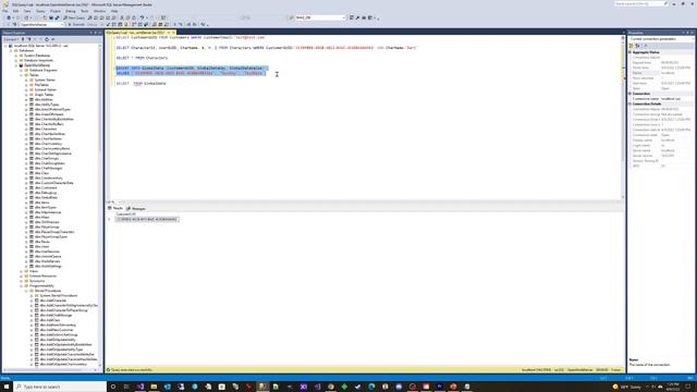 OWS 2 - Using SSMS to Manage your Database смотреть онлайн