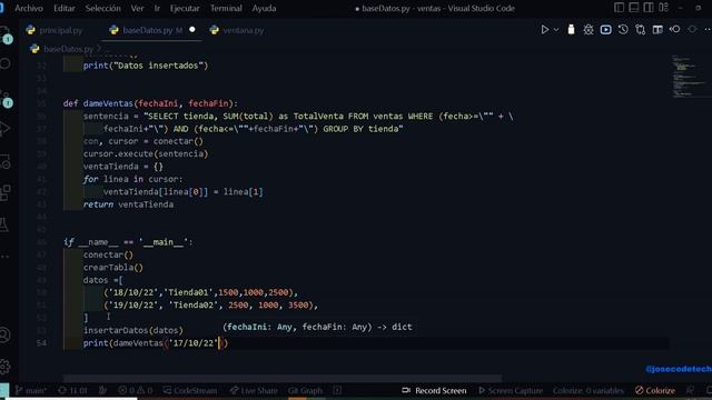 11 Ejercicio practico Ventas visual parte 02 sqlite смотреть онлайн