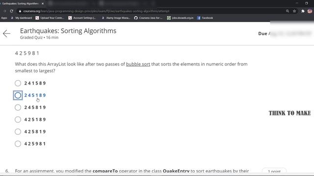 Java Programming: Principles of Software Design,week (1-4) All Quiz with Answers. смотреть онлайн
