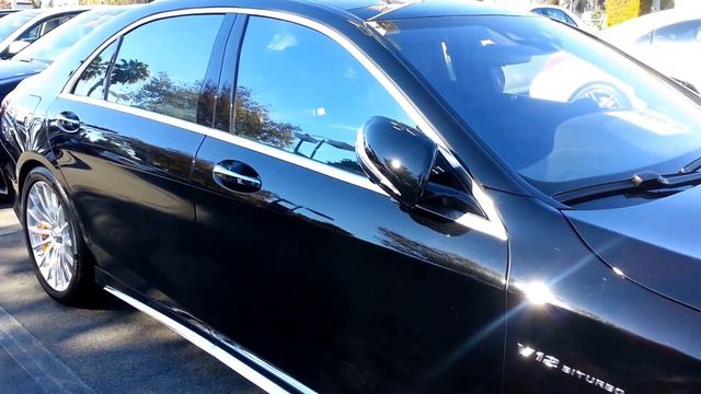 S65 AMG 2016 Mercedes Benz смотреть онлайн