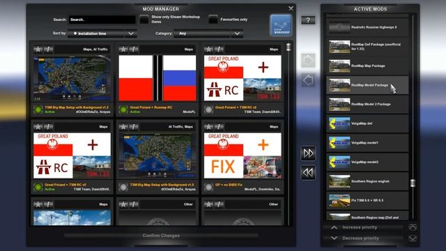 ETS2 1.34 - TSM Big Map Combo, Europe Edition including optional profile смотреть онлайн