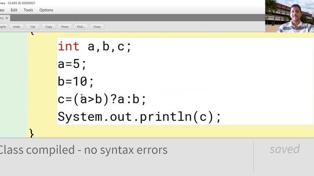 Ternary operator in java смотреть онлайн