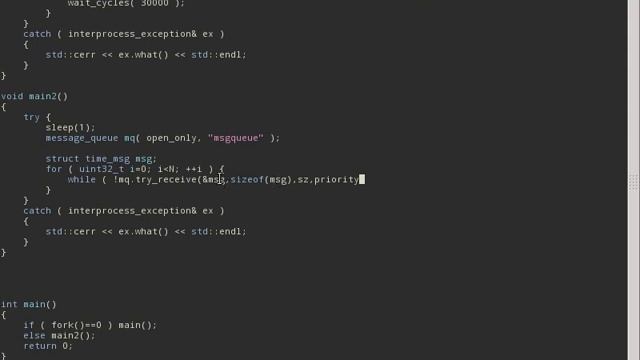 Evaluating boost message queue for performance смотреть онлайн