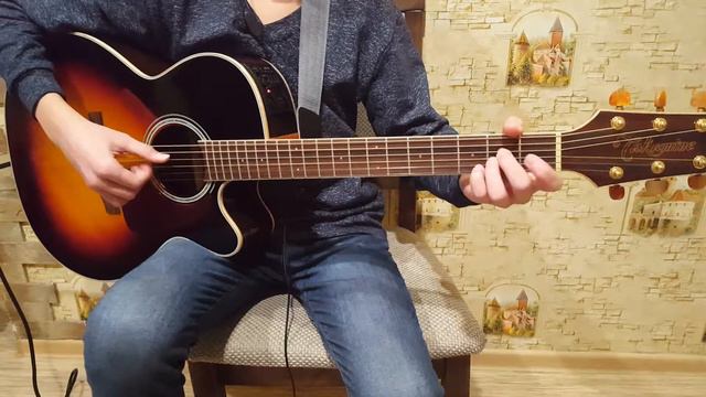 Любэ "Берёзы" на гитаре смотреть онлайн