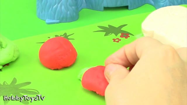 PLAY-DOH Picnic with Cookie Monster, Little Einstein! Angry Bird Steals Sandwich[Disney] HobbyToysT смотреть онлайн