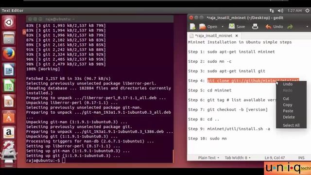 Mininet Installation in Ubuntu simple steps in Tamil(தமிழ்) смотреть онлайн