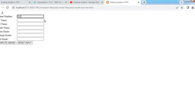 ACTIVITY 3.2 – WEB FORMS AND PHP ARITHMETIC OPERATIONS смотреть онлайн