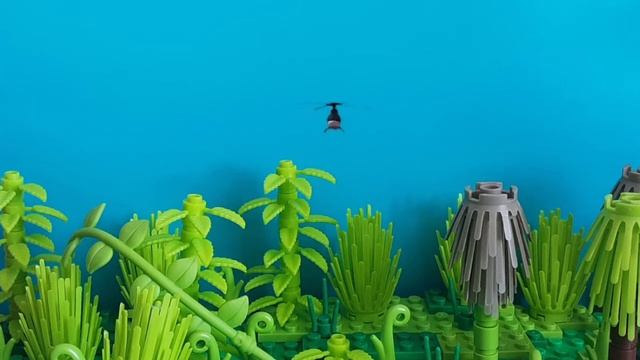 Вертолёт над джунглями(хромакей)/Helicopter over the jungle (chroma key) смотреть онлайн