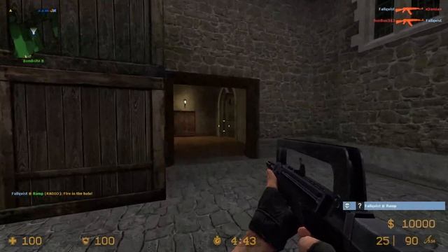 Counter Strike Source v92 - Assault Rifles [COBBLE] [vs BOTS] 2023 смотреть онлайн
