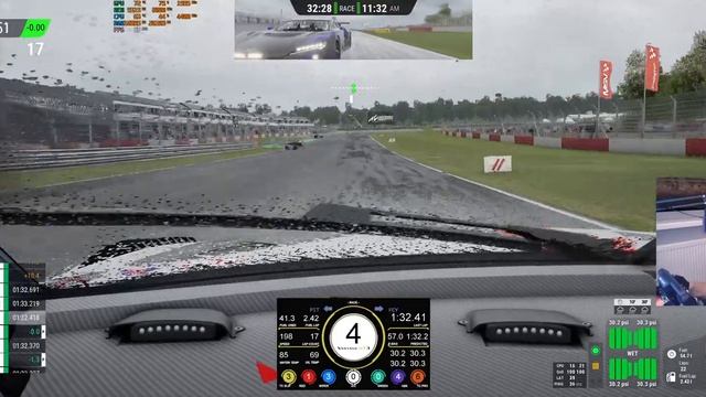 AOR. S7. R2. Дождевая гонка в Британии. Старт с последнего места. смотреть онлайн