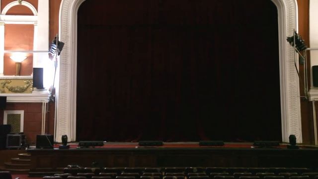 Дворец культуры им. 1 мая. Красноярск. Генеральный занавес. смотреть онлайн