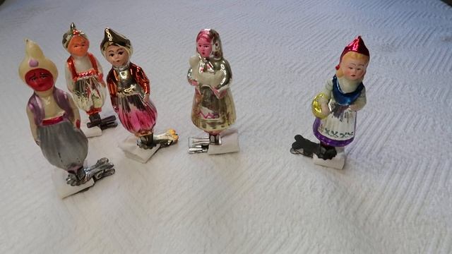 ?Елочные игрушки на прищепках к трем сказкам / старинные eлочные игрушки СССР / винтажные смотреть онлайн